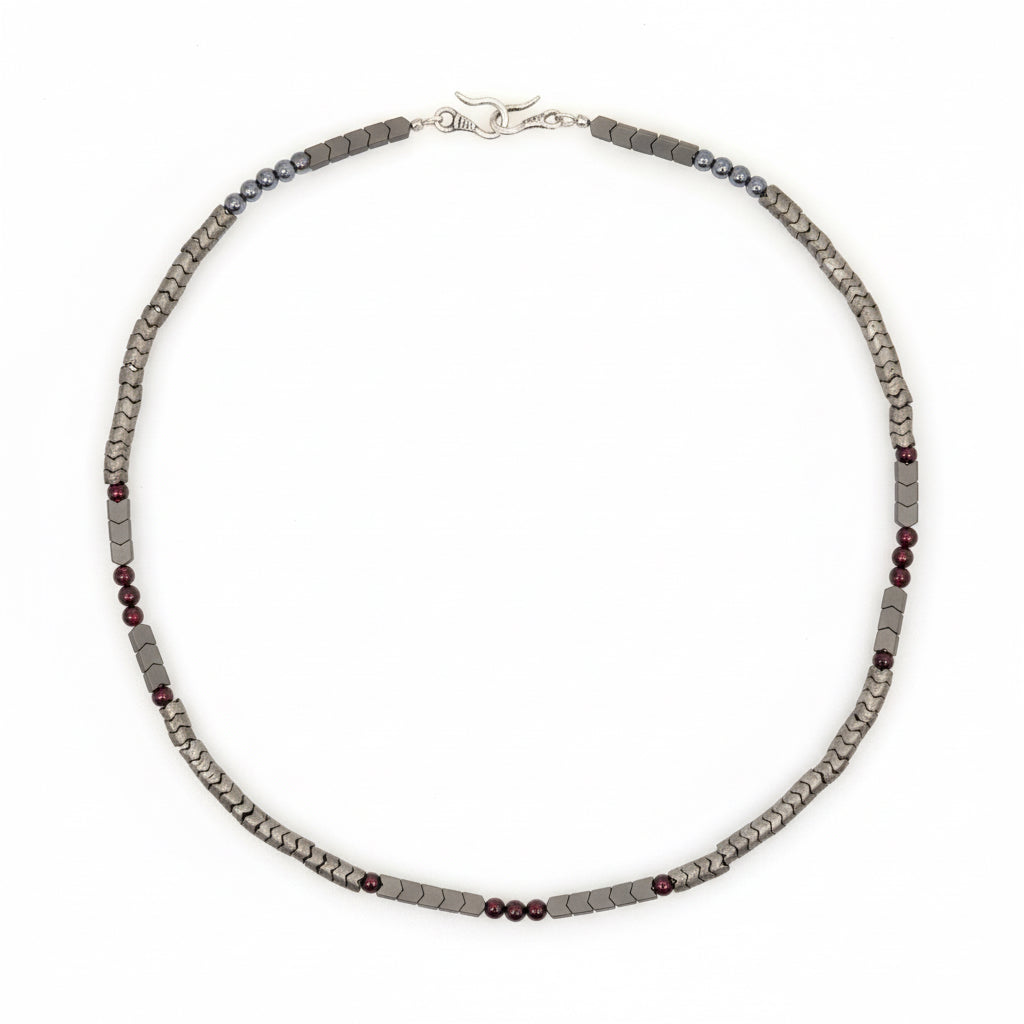 Ironbound Sentinel of Courage — Spiritual Necklace Talisman