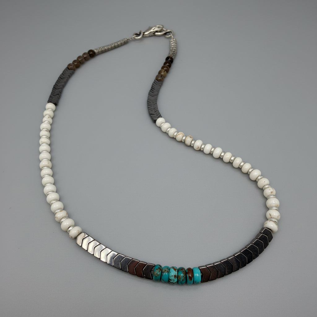 Tranquil Sentinel — Necklace Talisman of Quiet Strength