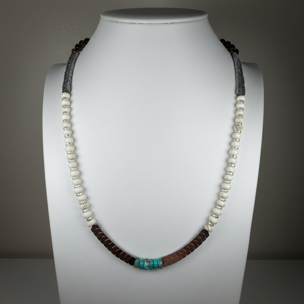 Tranquil Sentinel — Necklace Talisman of Quiet Strength