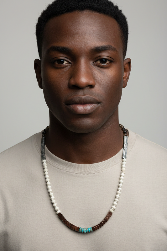 Tranquil Sentinel — Necklace Talisman of Quiet Strength