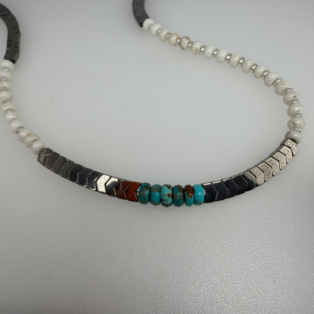 Tranquil Sentinel — Necklace Talisman of Quiet Strength