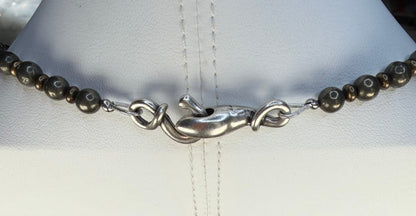 Vitality Rising Citrine, Jade and Pyrite Necklace